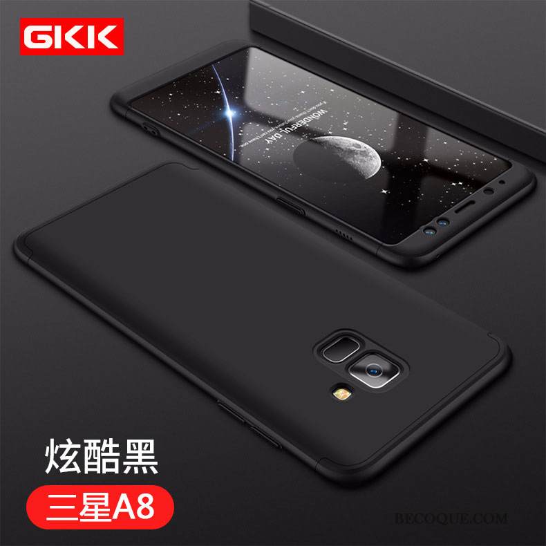 Kuori Samsung Galaxy A8 2018 Laukut Kova Puhelimen Kuoret, Kotelo Samsung Galaxy A8 2018 Suojaus Punainen Uusi