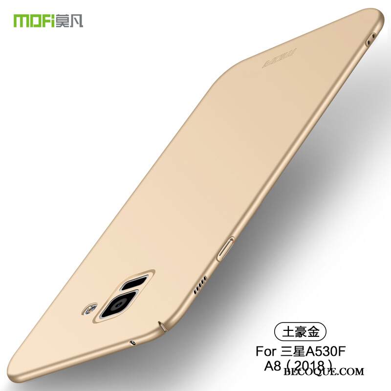 Kuori Samsung Galaxy A8 2018 Laukut Puhelimen Kuoret Pesty Suede, Kotelo Samsung Galaxy A8 2018 Ultra Ohut