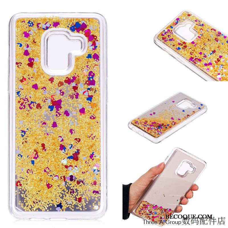 Kuori Samsung Galaxy A8 2018 Laukut Violetti Neste, Kotelo Samsung Galaxy A8 2018 Jauhe Puhelimen Kuoret