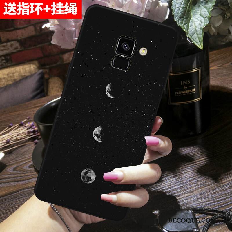 Kuori Samsung Galaxy A8 2018 Pehmeä Neste Puhelimen Kuoret Harmaa, Kotelo Samsung Galaxy A8 2018 Silikoni Murtumaton