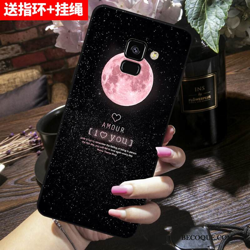 Kuori Samsung Galaxy A8 2018 Pehmeä Neste Puhelimen Kuoret Harmaa, Kotelo Samsung Galaxy A8 2018 Silikoni Murtumaton