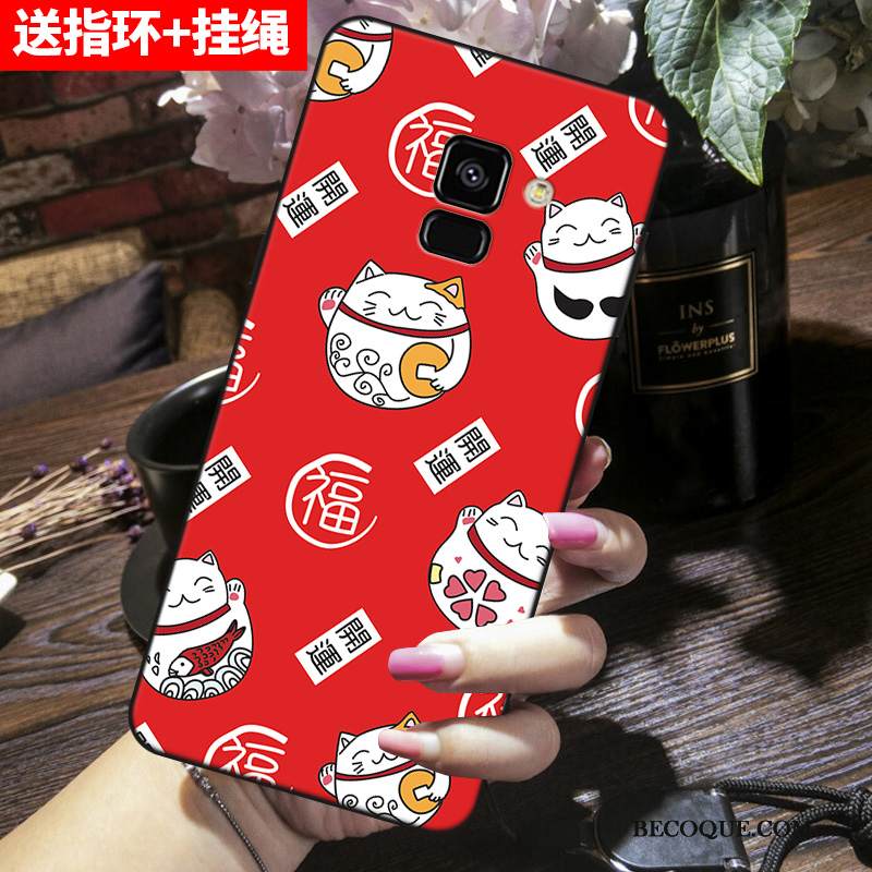 Kuori Samsung Galaxy A8 2018 Pehmeä Neste Puhelimen Kuoret Harmaa, Kotelo Samsung Galaxy A8 2018 Silikoni Murtumaton