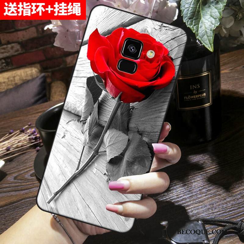 Kuori Samsung Galaxy A8 2018 Pehmeä Neste Puhelimen Kuoret Harmaa, Kotelo Samsung Galaxy A8 2018 Silikoni Murtumaton