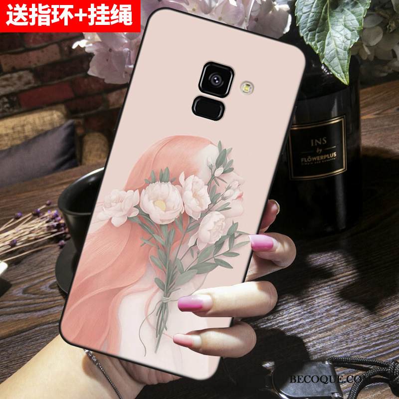 Kuori Samsung Galaxy A8 2018 Pehmeä Neste Puhelimen Kuoret Harmaa, Kotelo Samsung Galaxy A8 2018 Silikoni Murtumaton