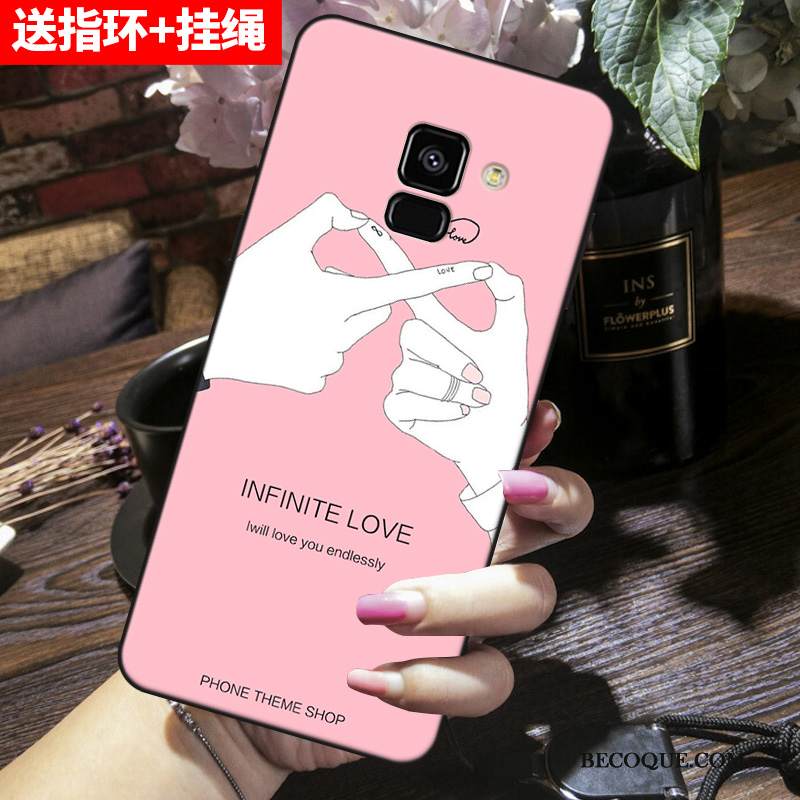 Kuori Samsung Galaxy A8 2018 Pehmeä Neste Puhelimen Kuoret Harmaa, Kotelo Samsung Galaxy A8 2018 Silikoni Murtumaton