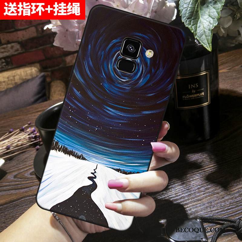 Kuori Samsung Galaxy A8 2018 Pehmeä Neste Puhelimen Kuoret Harmaa, Kotelo Samsung Galaxy A8 2018 Silikoni Murtumaton