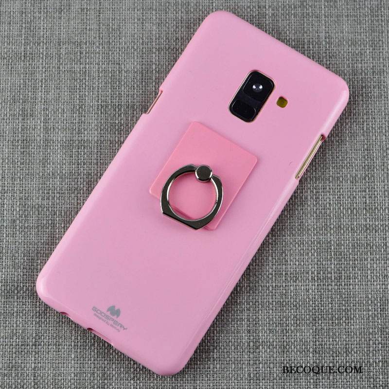 Kuori Samsung Galaxy A8 2018 Silikoni Puhelimen Kuoret Jauhe, Kotelo Samsung Galaxy A8 2018 Laukut