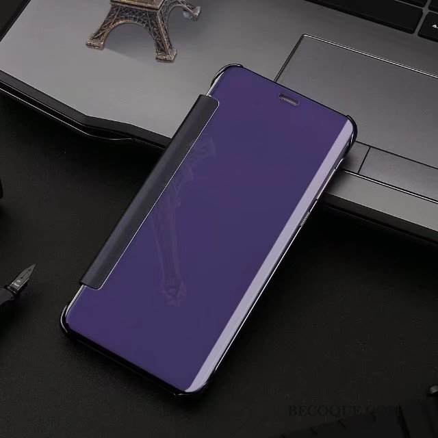 Kuori Samsung Galaxy A8 2018 Suojaus Pinnoitus Keltainen, Kotelo Samsung Galaxy A8 2018 Kuoret Puhelimen Kuoret Peili