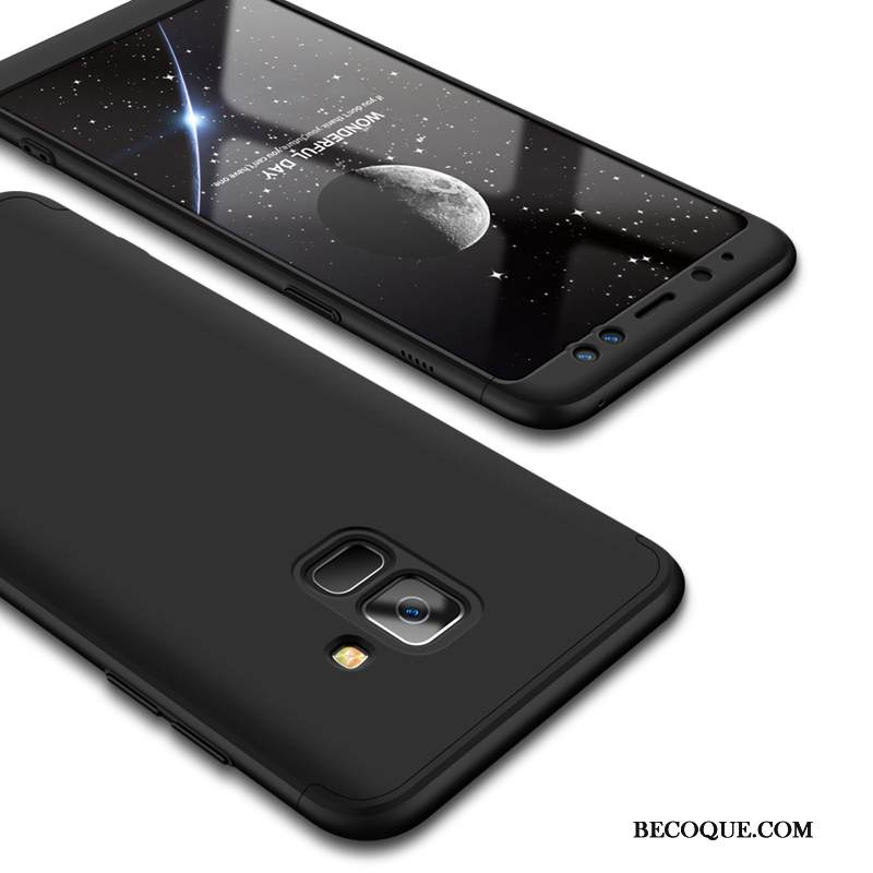 Kuori Samsung Galaxy A8 2018 Suojaus Sininen Takakansi, Kotelo Samsung Galaxy A8 2018 Puhelimen Kuoret