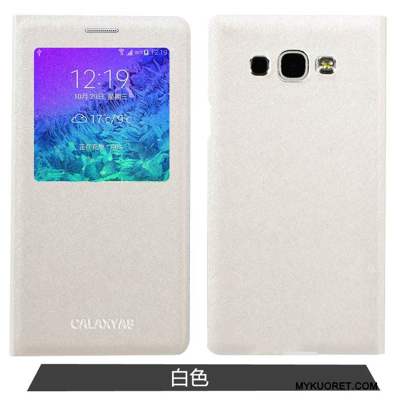 Kuori Samsung Galaxy A8 Kuoret Jauhe Ohut, Kotelo Samsung Galaxy A8 Nahka Ultra Yksinkertainen