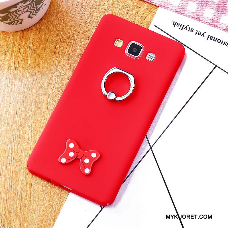 Kuori Samsung Galaxy A8 Laukut Persoonallisuus Kova, Kotelo Samsung Galaxy A8 Suojaus Pesty Suede Puhelimen Kuoret