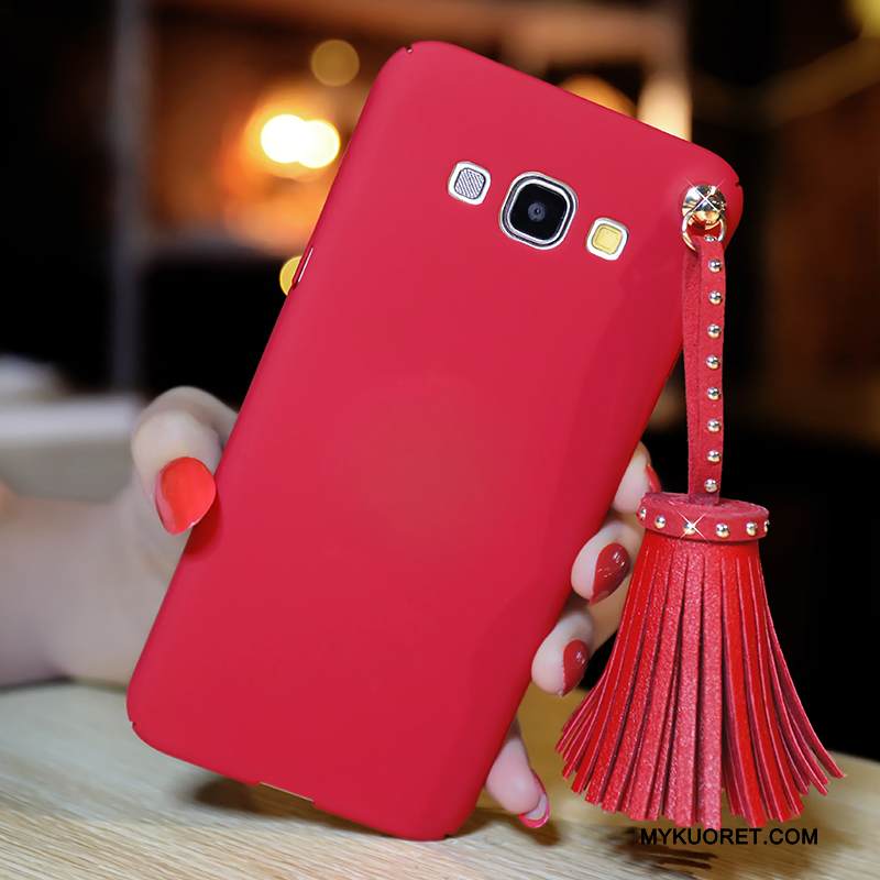 Kuori Samsung Galaxy A8 Laukut Pesty Suede Murtumaton, Kotelo Samsung Galaxy A8 Luova Persoonallisuus Niitti