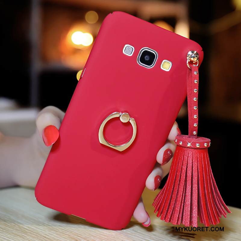 Kuori Samsung Galaxy A8 Laukut Pesty Suede Murtumaton, Kotelo Samsung Galaxy A8 Luova Persoonallisuus Niitti