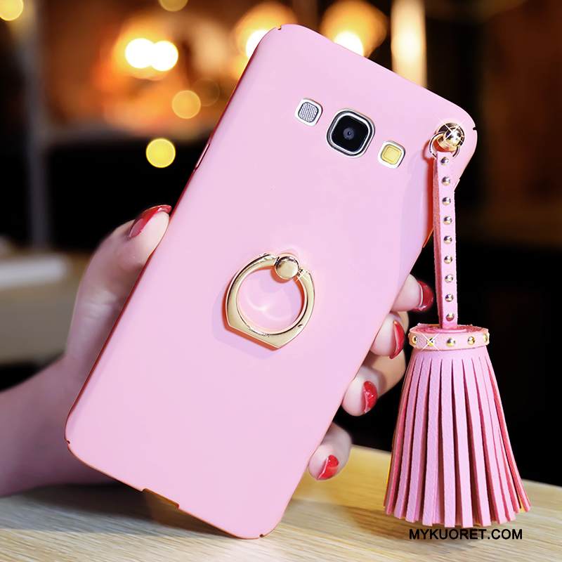 Kuori Samsung Galaxy A8 Laukut Pesty Suede Murtumaton, Kotelo Samsung Galaxy A8 Luova Persoonallisuus Niitti