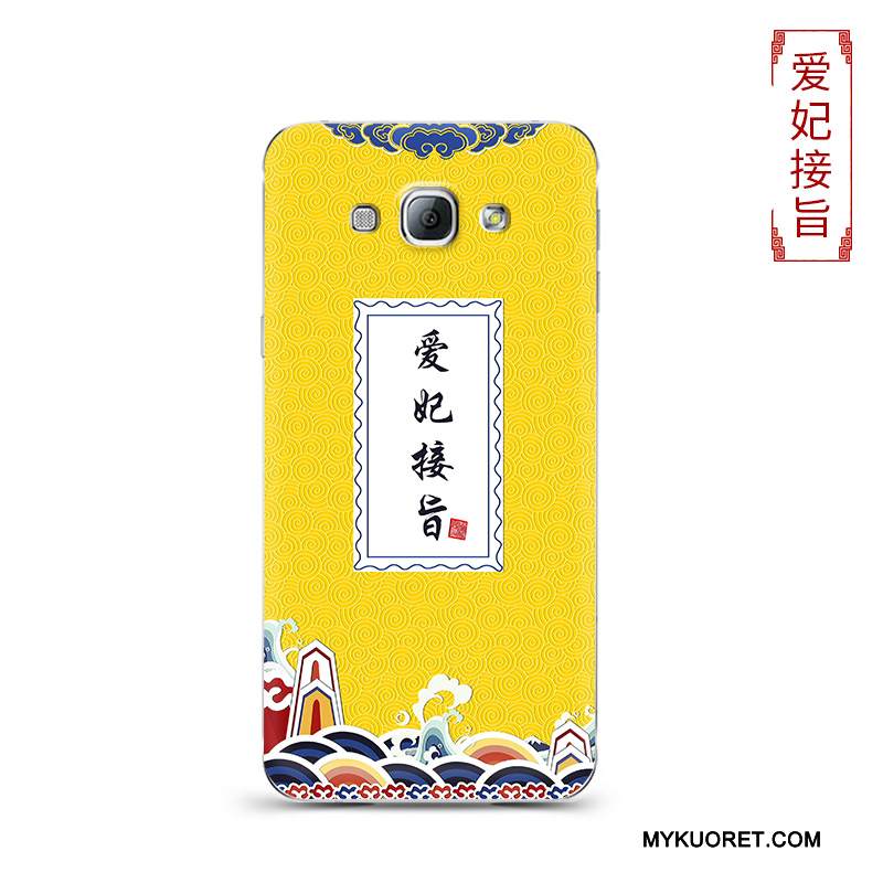 Kuori Samsung Galaxy A8 Laukut Puhelimen Kuoret Musta, Kotelo Samsung Galaxy A8 Silikoni Persoonallisuus Punainen