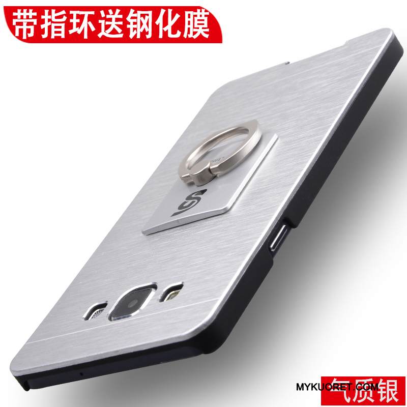 Kuori Samsung Galaxy A8+ Luova Kova Persoonallisuus, Kotelo Samsung Galaxy A8+ Metalli Puhelimen Kuoret Kulta