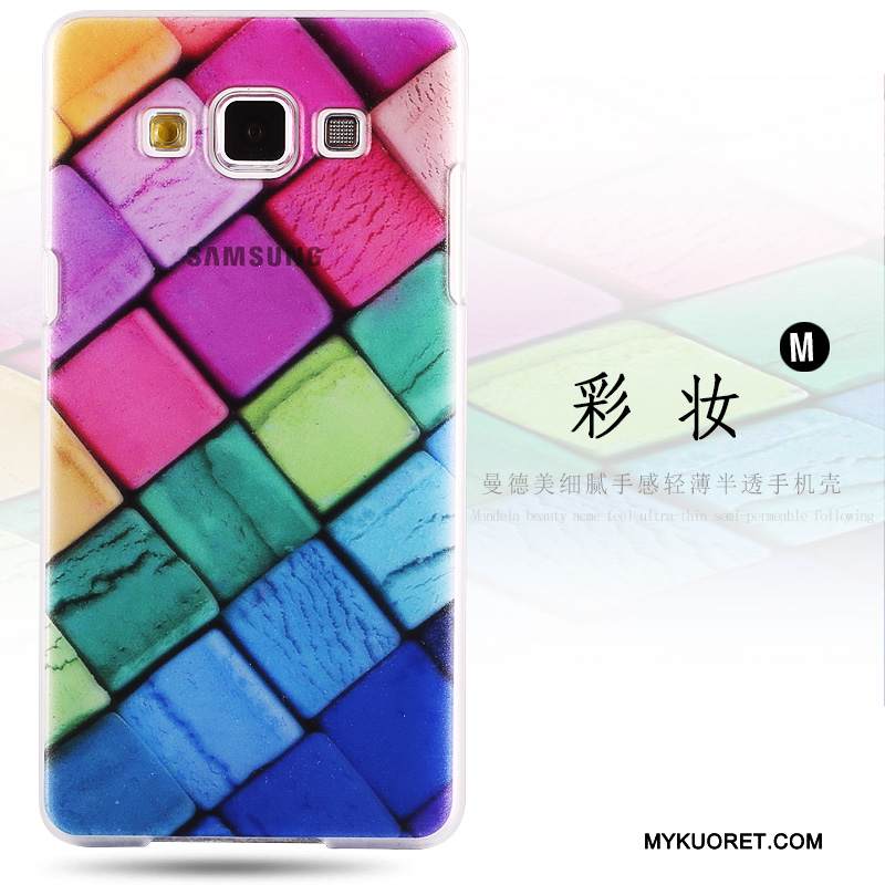 Kuori Samsung Galaxy A8 Maalaus Kova Puhelimen Kuoret, Kotelo Samsung Galaxy A8 Suojaus Vihreä