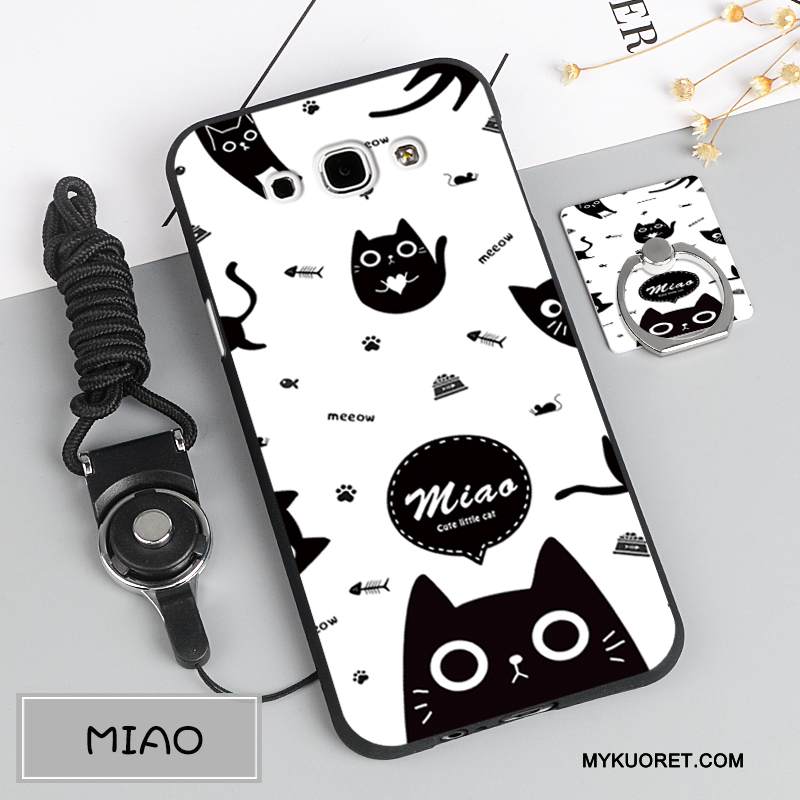 Kuori Samsung Galaxy A8 Pehmeä Neste Murtumaton Puhelimen Kuoret, Kotelo Samsung Galaxy A8 Suojaus Trendi