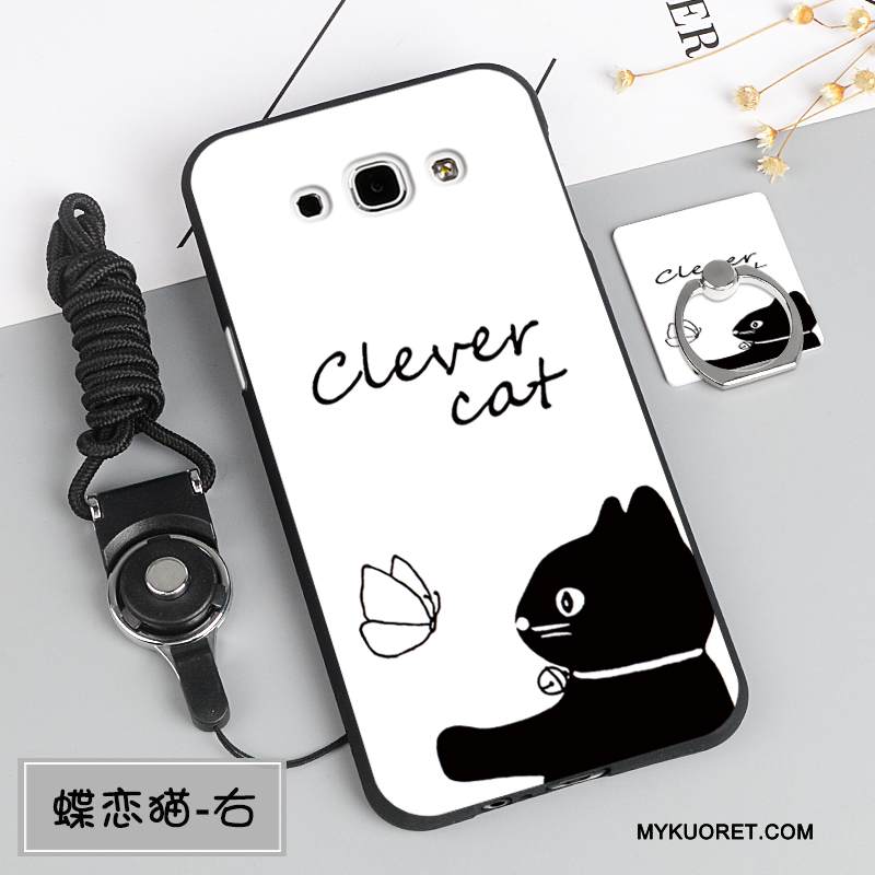 Kuori Samsung Galaxy A8 Pehmeä Neste Murtumaton Puhelimen Kuoret, Kotelo Samsung Galaxy A8 Suojaus Trendi