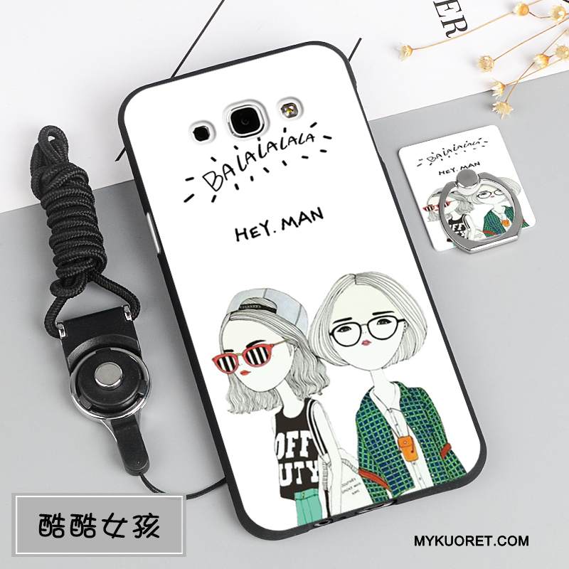 Kuori Samsung Galaxy A8 Pehmeä Neste Murtumaton Puhelimen Kuoret, Kotelo Samsung Galaxy A8 Suojaus Trendi