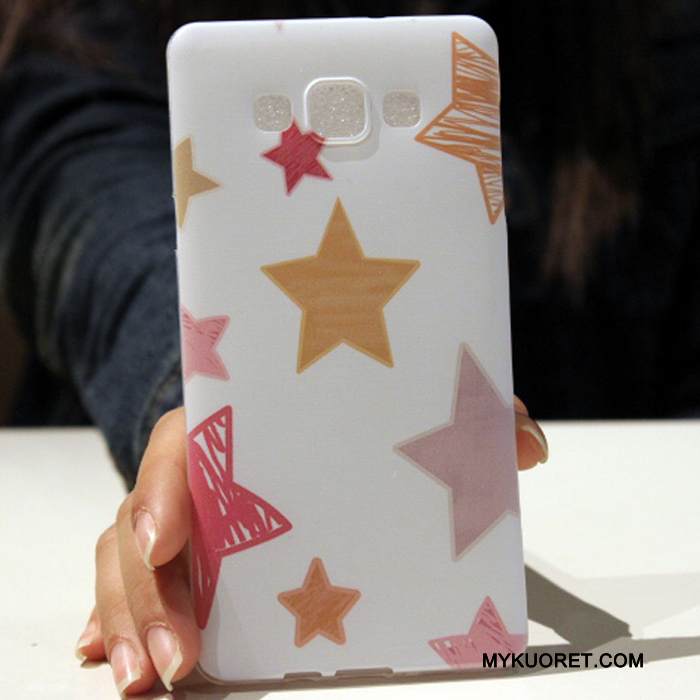 Kuori Samsung Galaxy A8 Pehmeä Neste Persoonallisuus Murtumaton, Kotelo Samsung Galaxy A8 Suojaus Ihana Puhelimen Kuoret