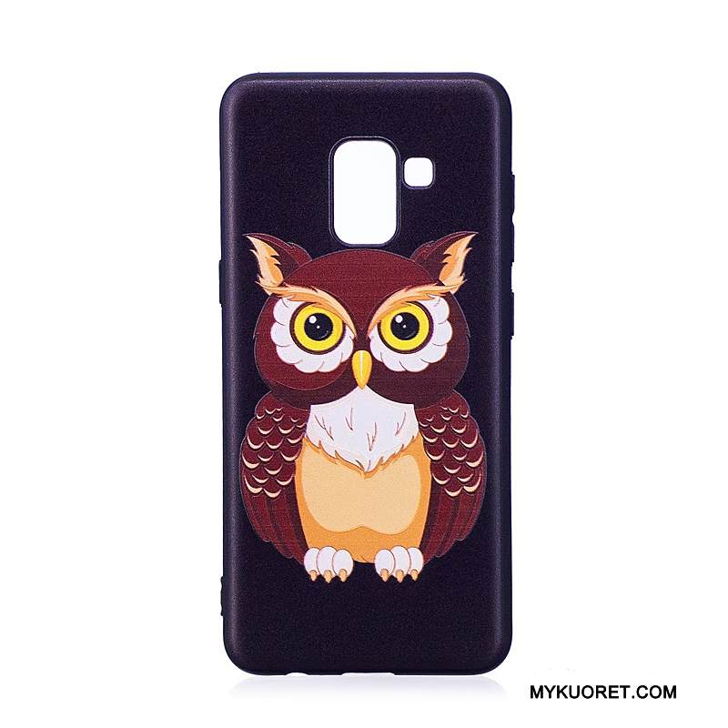 Kuori Samsung Galaxy A8+ Sarjakuva Trendi Puhelimen Kuoret, Kotelo Samsung Galaxy A8+ Pehmeä Neste