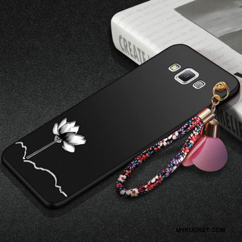 Kuori Samsung Galaxy A8 Silikoni Persoonallisuus Pesty Suede, Kotelo Samsung Galaxy A8 Laukut Murtumaton Trendi