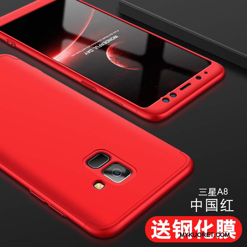 Kuori Samsung Galaxy A8+ Silikoni Persoonallisuus Puhelimen Kuoret, Kotelo Samsung Galaxy A8+ Laukut Ohut Trendi