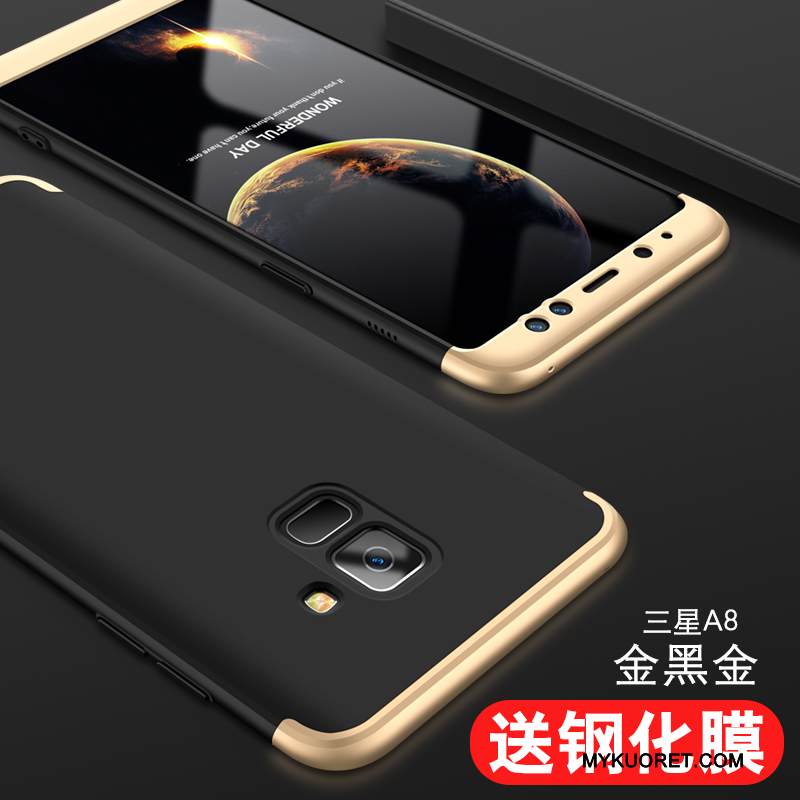 Kuori Samsung Galaxy A8+ Silikoni Persoonallisuus Puhelimen Kuoret, Kotelo Samsung Galaxy A8+ Laukut Ohut Trendi