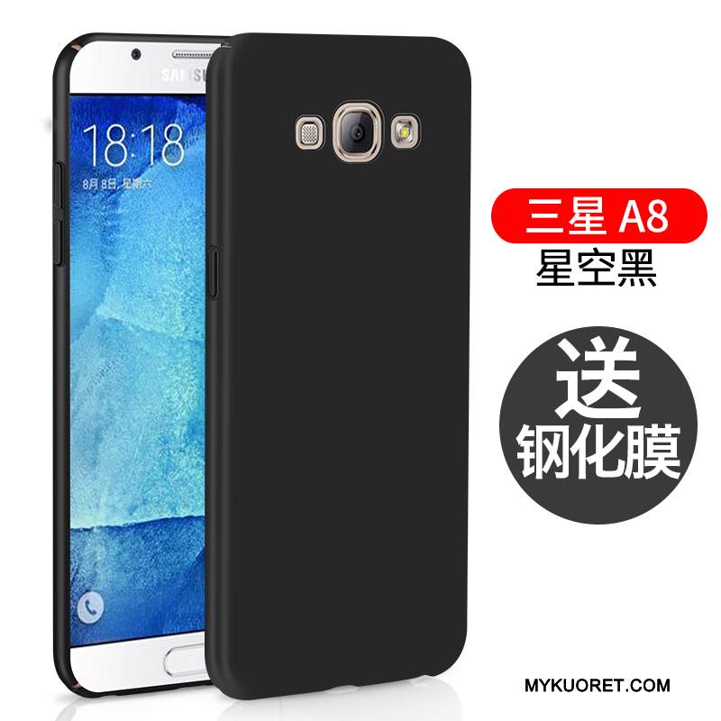 Kuori Samsung Galaxy A8 Silikoni Puhelimen Kuoret Trendi, Kotelo Samsung Galaxy A8 Laukut Kova Pesty Suede