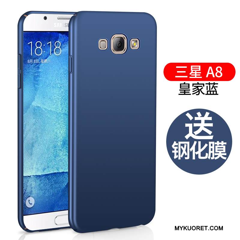 Kuori Samsung Galaxy A8 Silikoni Puhelimen Kuoret Trendi, Kotelo Samsung Galaxy A8 Laukut Kova Pesty Suede