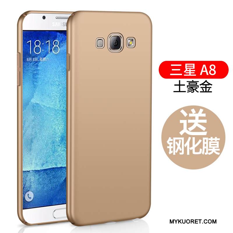 Kuori Samsung Galaxy A8 Silikoni Puhelimen Kuoret Trendi, Kotelo Samsung Galaxy A8 Laukut Kova Pesty Suede