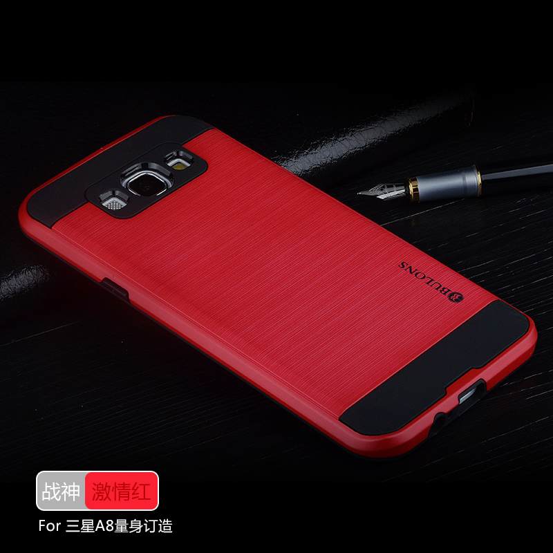 Kuori Samsung Galaxy A8 Silikoni Trendi Puhelimen Kuoret, Kotelo Samsung Galaxy A8 Luova Murtumaton Musta