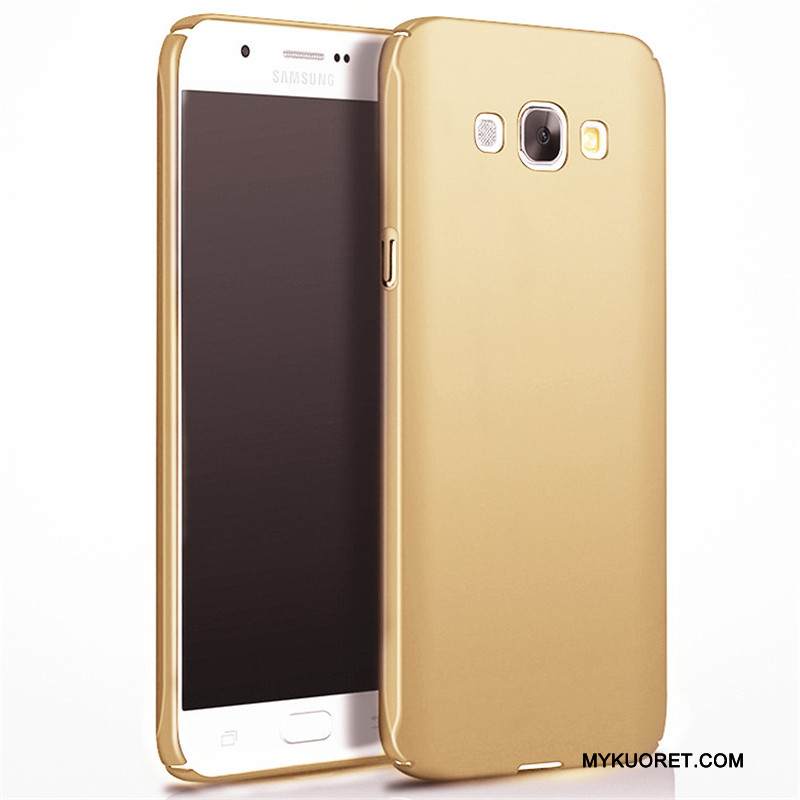 Kuori Samsung Galaxy A8 Suojaus Kova Jauhe, Kotelo Samsung Galaxy A8 Puhelimen Kuoret Pesty Suede