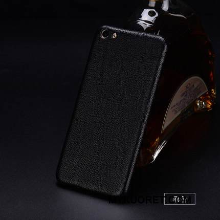 Kuori Samsung Galaxy A8+ Suojaus Kukkakuvio Muokata, Kotelo Samsung Galaxy A8+ Nahka Oranssi Kova