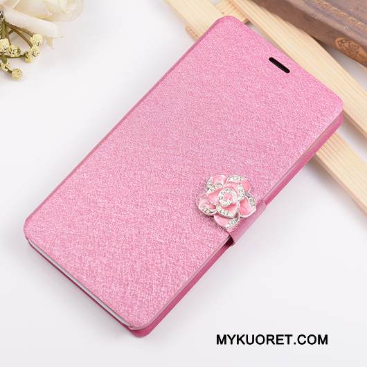 Kuori Samsung Galaxy A8 Suojaus Puhelimen Kuoret Vaaleansininen, Kotelo Samsung Galaxy A8 Nahka