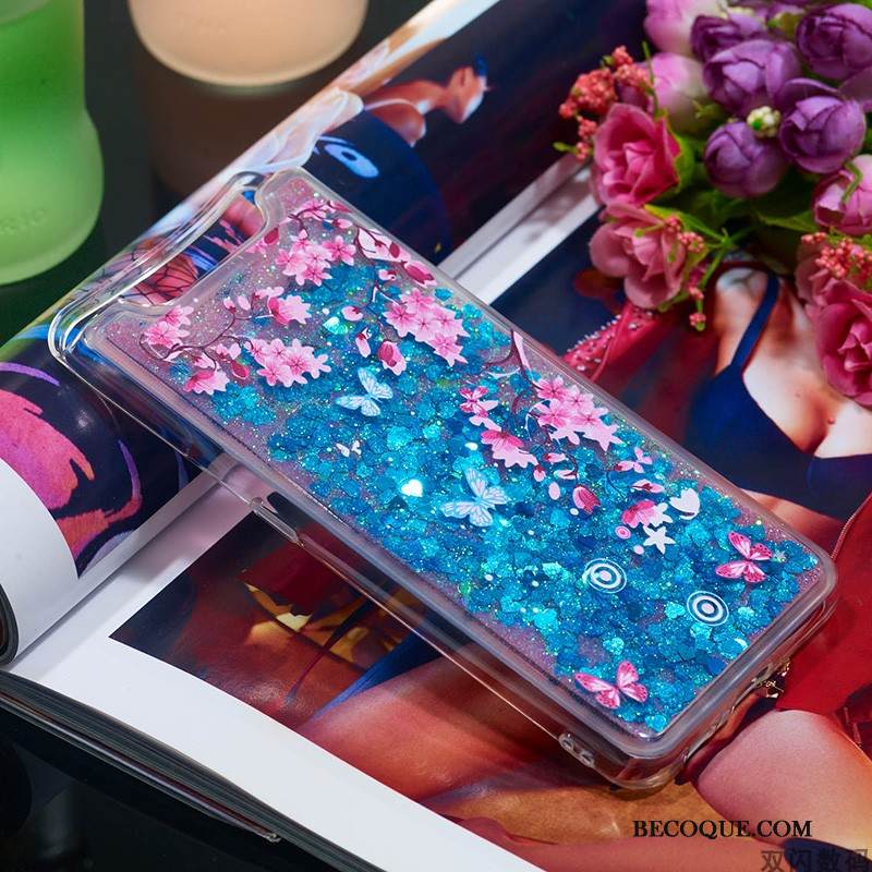 Kuori Samsung Galaxy A80 Laukut Juoksuhiekka Persoonallisuus, Kotelo Samsung Galaxy A80 Pehmeä Neste Murtumaton Puhelimen Kuoret