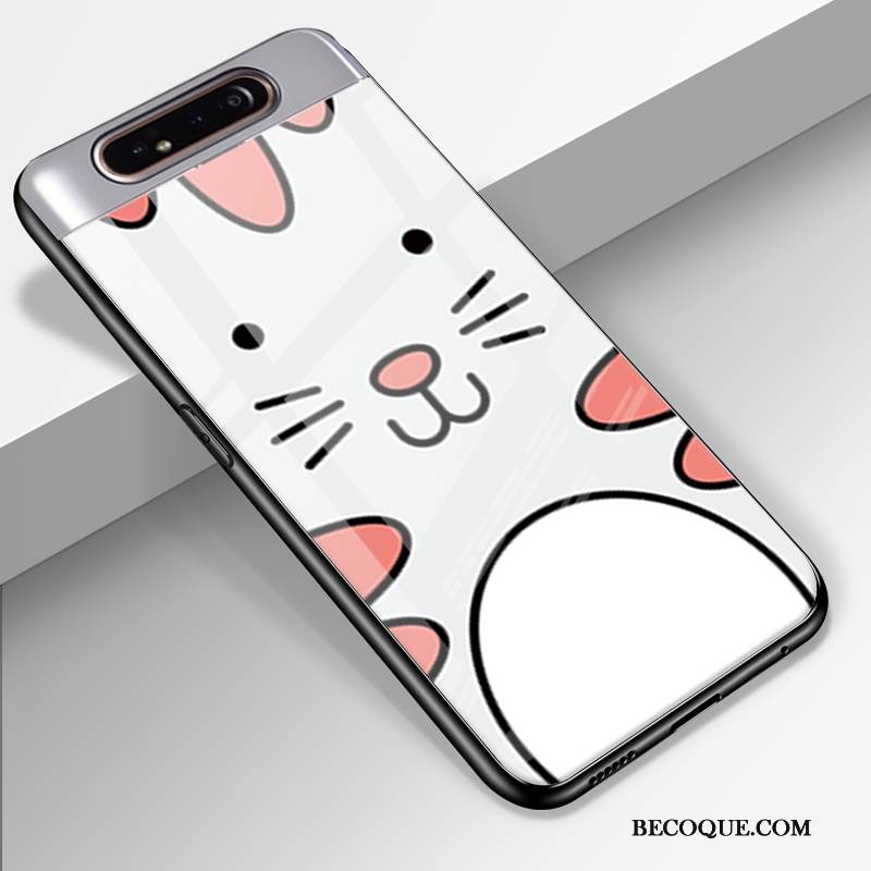 Kuori Samsung Galaxy A80 Pehmeä Neste Persoonallisuus Murtumaton, Kotelo Samsung Galaxy A80 Suojaus Puhelimen Kuoret Ihana