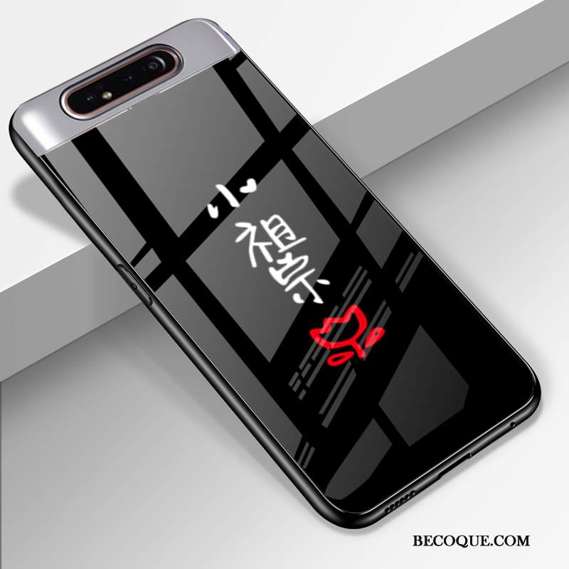 Kuori Samsung Galaxy A80 Pehmeä Neste Persoonallisuus Murtumaton, Kotelo Samsung Galaxy A80 Suojaus Puhelimen Kuoret Ihana