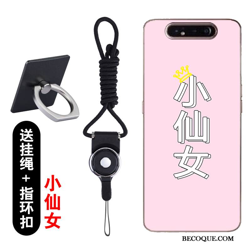 Kuori Samsung Galaxy A80 Sarjakuva Ohut Puhelimen Kuoret, Kotelo Samsung Galaxy A80 Pehmeä Neste Jauhe Trendi