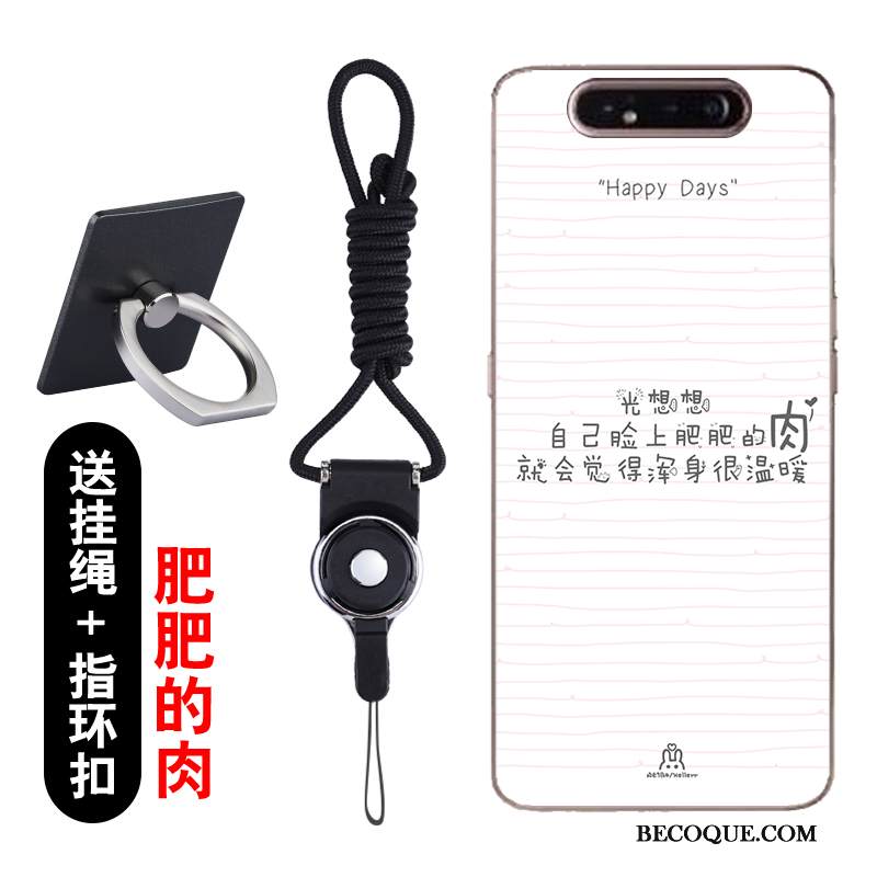 Kuori Samsung Galaxy A80 Sarjakuva Ohut Puhelimen Kuoret, Kotelo Samsung Galaxy A80 Pehmeä Neste Jauhe Trendi