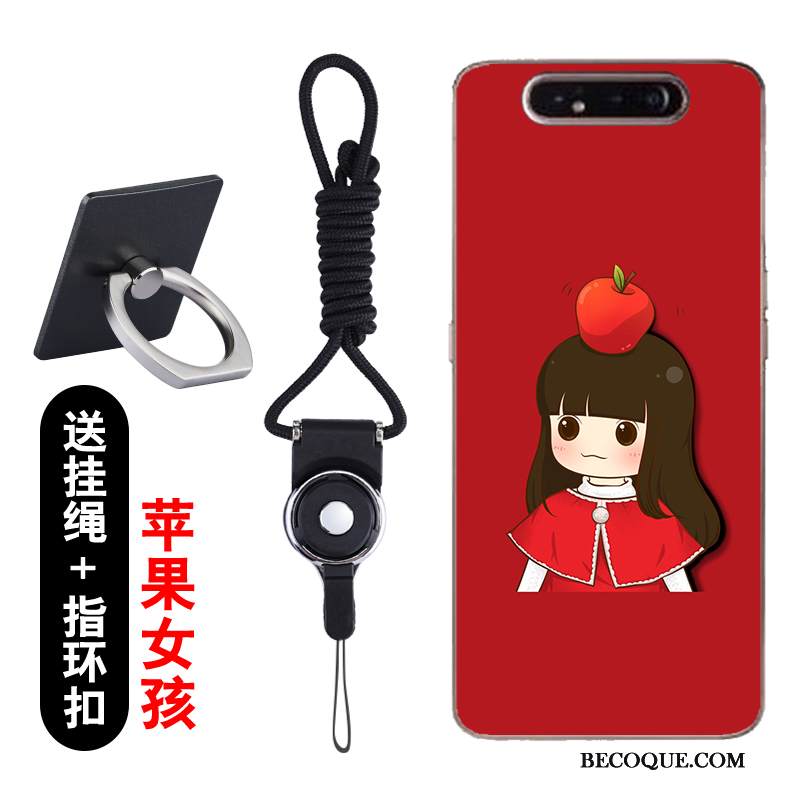 Kuori Samsung Galaxy A80 Sarjakuva Ohut Puhelimen Kuoret, Kotelo Samsung Galaxy A80 Pehmeä Neste Jauhe Trendi