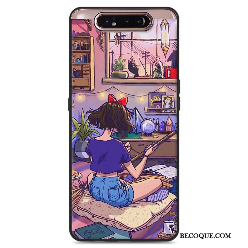 Kuori Samsung Galaxy A80 Silikoni Puhelimen Kuoret Taide, Kotelo Samsung Galaxy A80 Vihreä Kustannukset