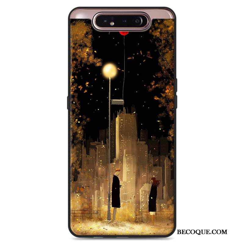 Kuori Samsung Galaxy A80 Silikoni Puhelimen Kuoret Taide, Kotelo Samsung Galaxy A80 Vihreä Kustannukset