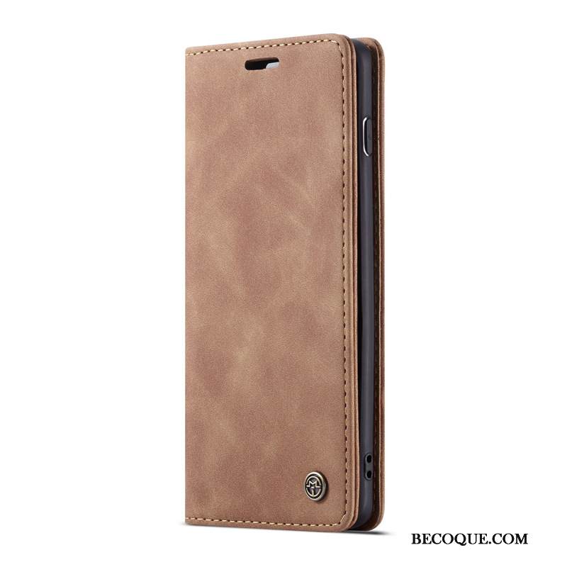 Kuori Samsung Galaxy A80 Suojaus Viini Punainen Puhelimen Kuoret, Kotelo Samsung Galaxy A80 Nahka