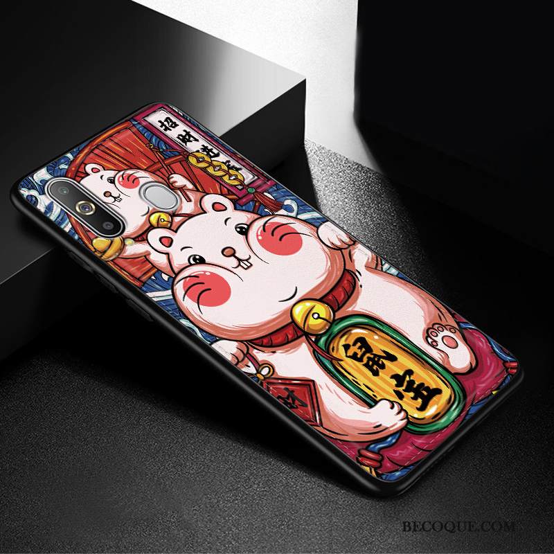 Kuori Samsung Galaxy A8s Laukut Kulta Rotta, Kotelo Samsung Galaxy A8s Suojaus Puhelimen Kuoret Kukkakuvio