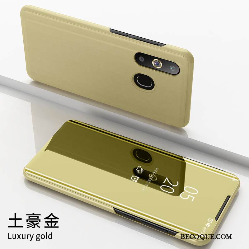 Kuori Samsung Galaxy A8s Laukut Murtumaton Hopea, Kotelo Samsung Galaxy A8s Tuki Tyylikäs Trendi