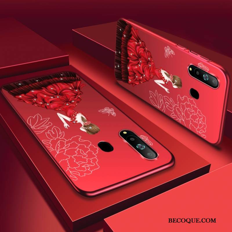 Kuori Samsung Galaxy A8s Laukut Murtumaton Kova, Kotelo Samsung Galaxy A8s Suojaus Puhelimen Kuoret