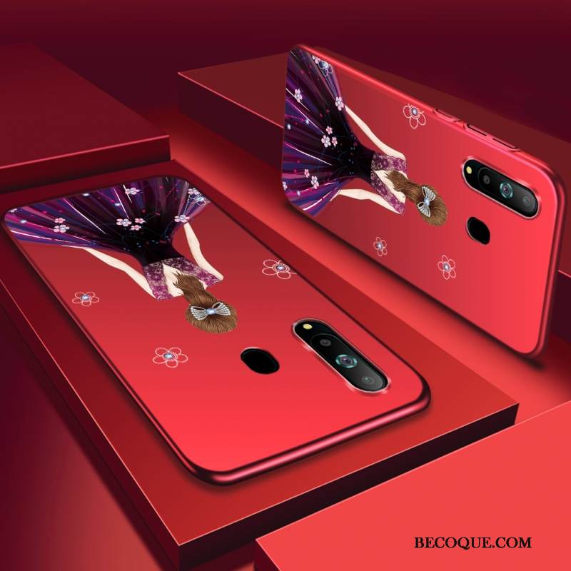 Kuori Samsung Galaxy A8s Laukut Murtumaton Kova, Kotelo Samsung Galaxy A8s Suojaus Puhelimen Kuoret