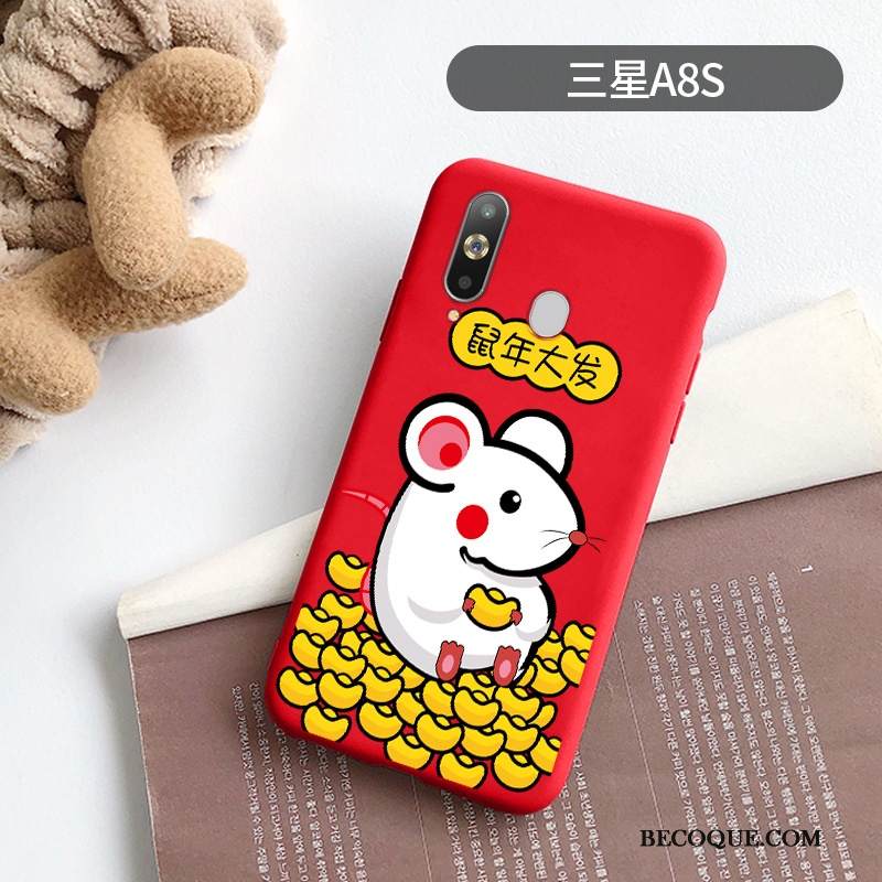 Kuori Samsung Galaxy A8s Laukut Murtumaton Rakastunut, Kotelo Samsung Galaxy A8s Suojaus Ihana L